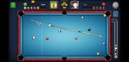 These online games you can play with friends include a virtual pool sesh.