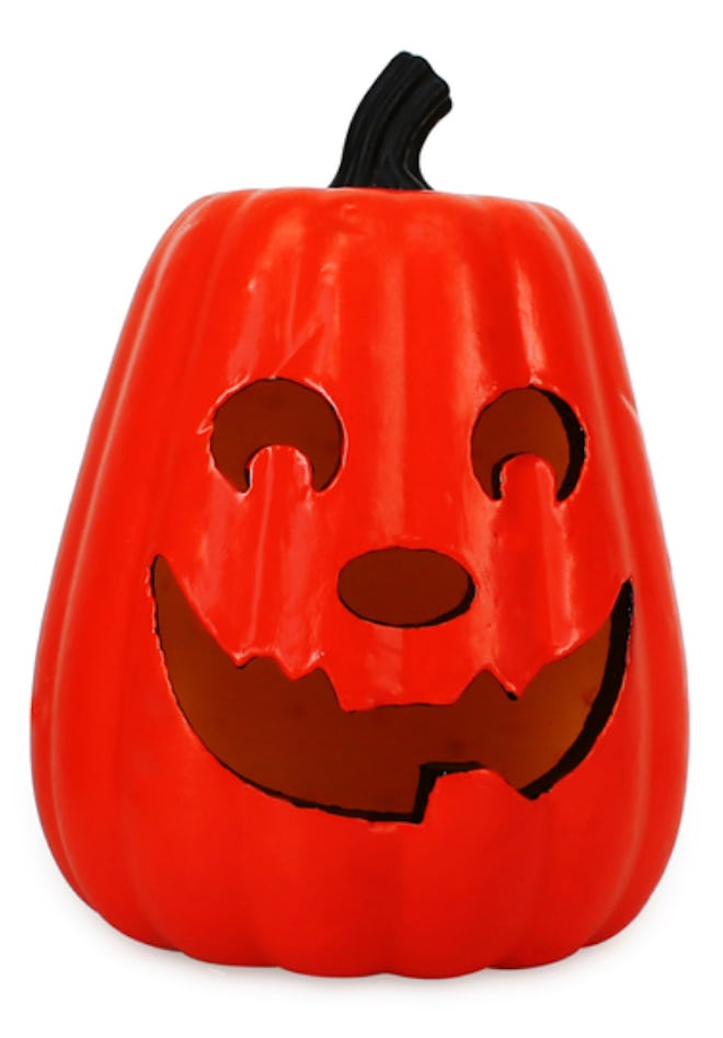 This halloween light-up pumpkin decoration is available for $5 at Five Below.
