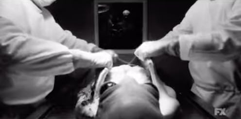 A still of an alien from 'AHS: Death Valley'