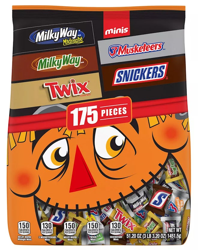 This Snickers, Twix, Milky Way & More Halloween candy mix bag is available at BJ's Wholesasle.