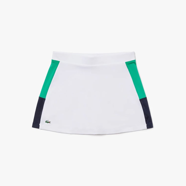 Lacoste  Women’s SPORT Breathable Stretch Tennis Skirt 