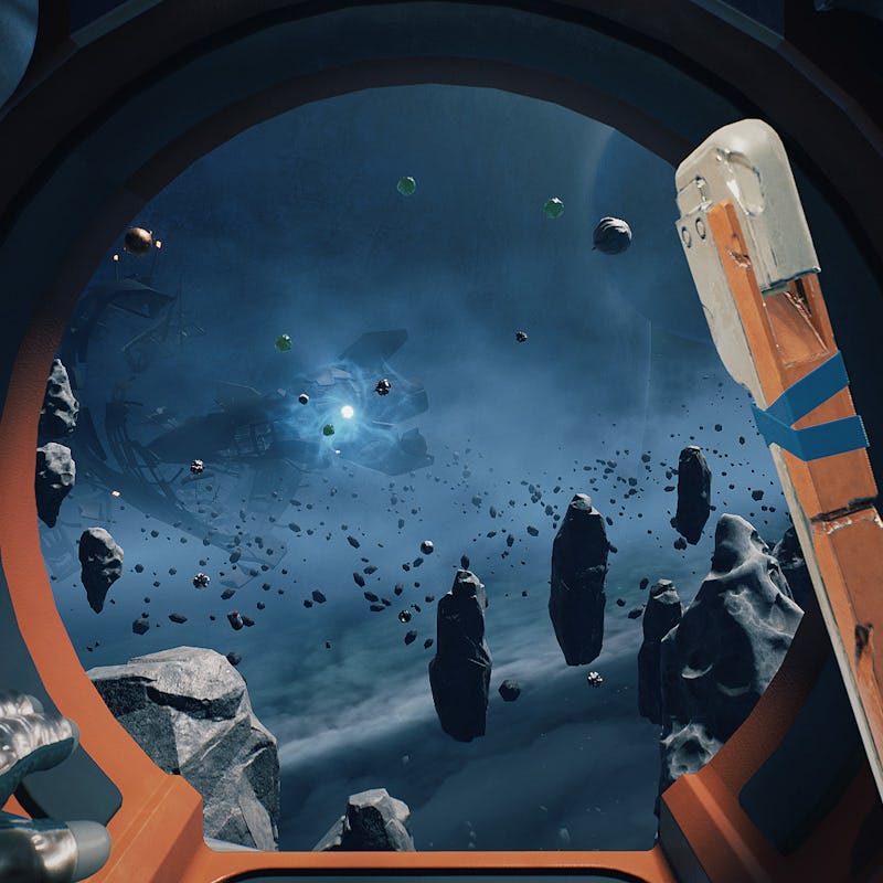 screenshot of space in Breathedge video game featured in the xbox game pass for september 2021