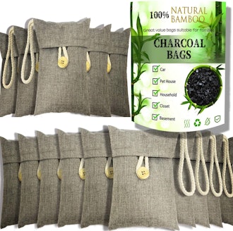 wyewye Activated Bamboo Charcoal Bags (15-Pack)