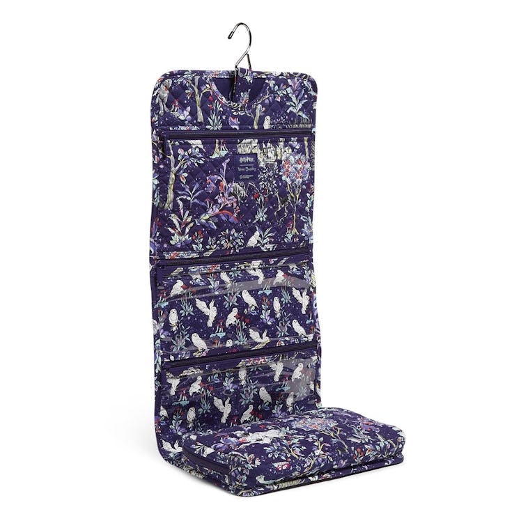 The Vera Bradley X 'Harry Potter' Forbidden Forest Collection features a hanging organizer. 