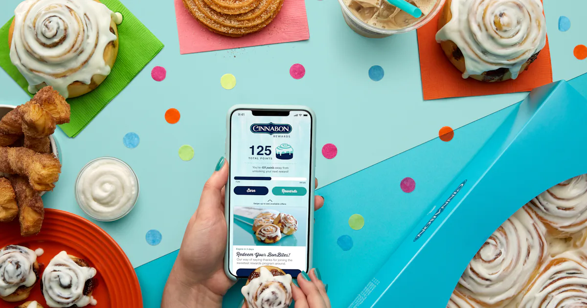 Cinnabon S New App Amp Rewards Program Makes Ordering Delivery So Simple