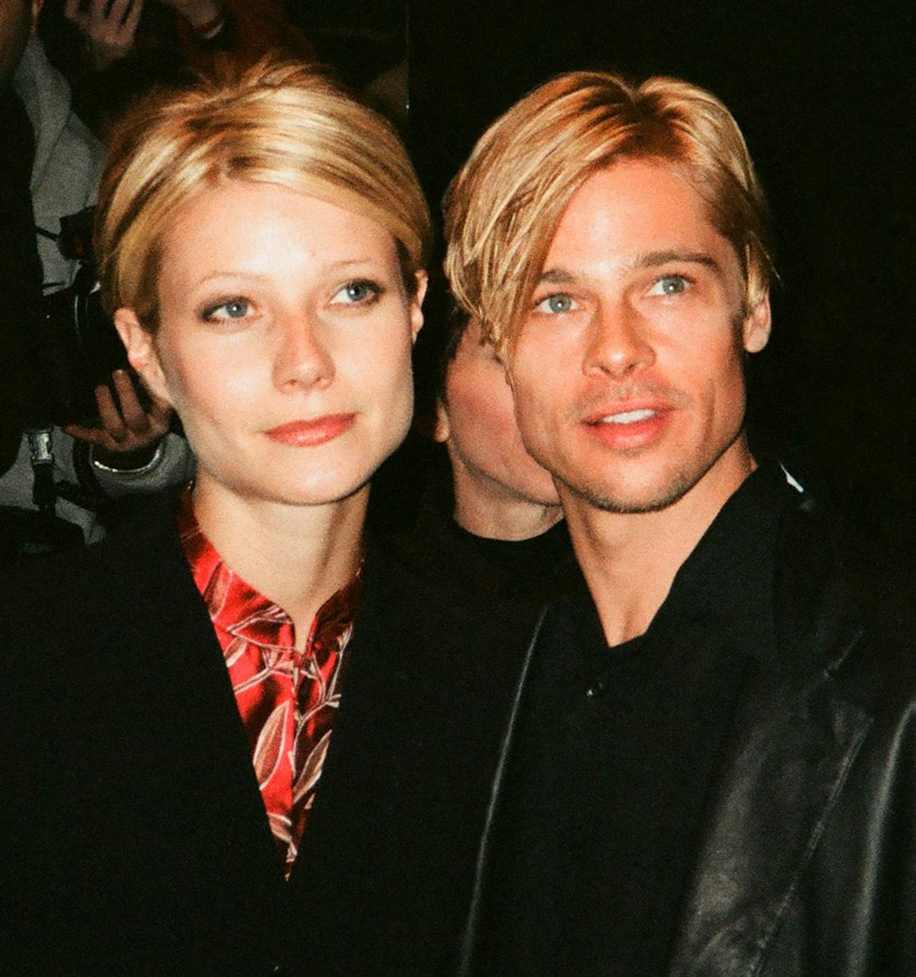 Gwyneth Paltrow and Brad Pitt in 1997.