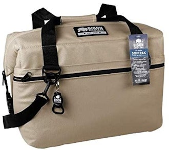BISON COOLERS Soft Sided Insulated 24 Can Cooler Bag