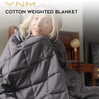 YnM Weighted Blanket (48 x 72 inches; 15 Lbs.)