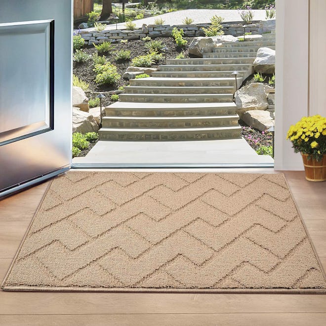 Best Patterned, Machine-Washable Indoor Door Mat