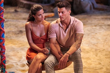 Kenny Braasch and Mari Pepin spend some quality time together on the beach during 'Bachelor in Parad...