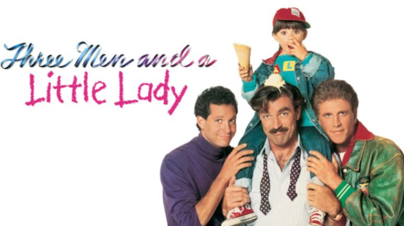 Three Men and a Little Lady is available to stream now on Disney+
