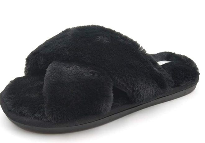 Asverd Cross-Band Slippers 