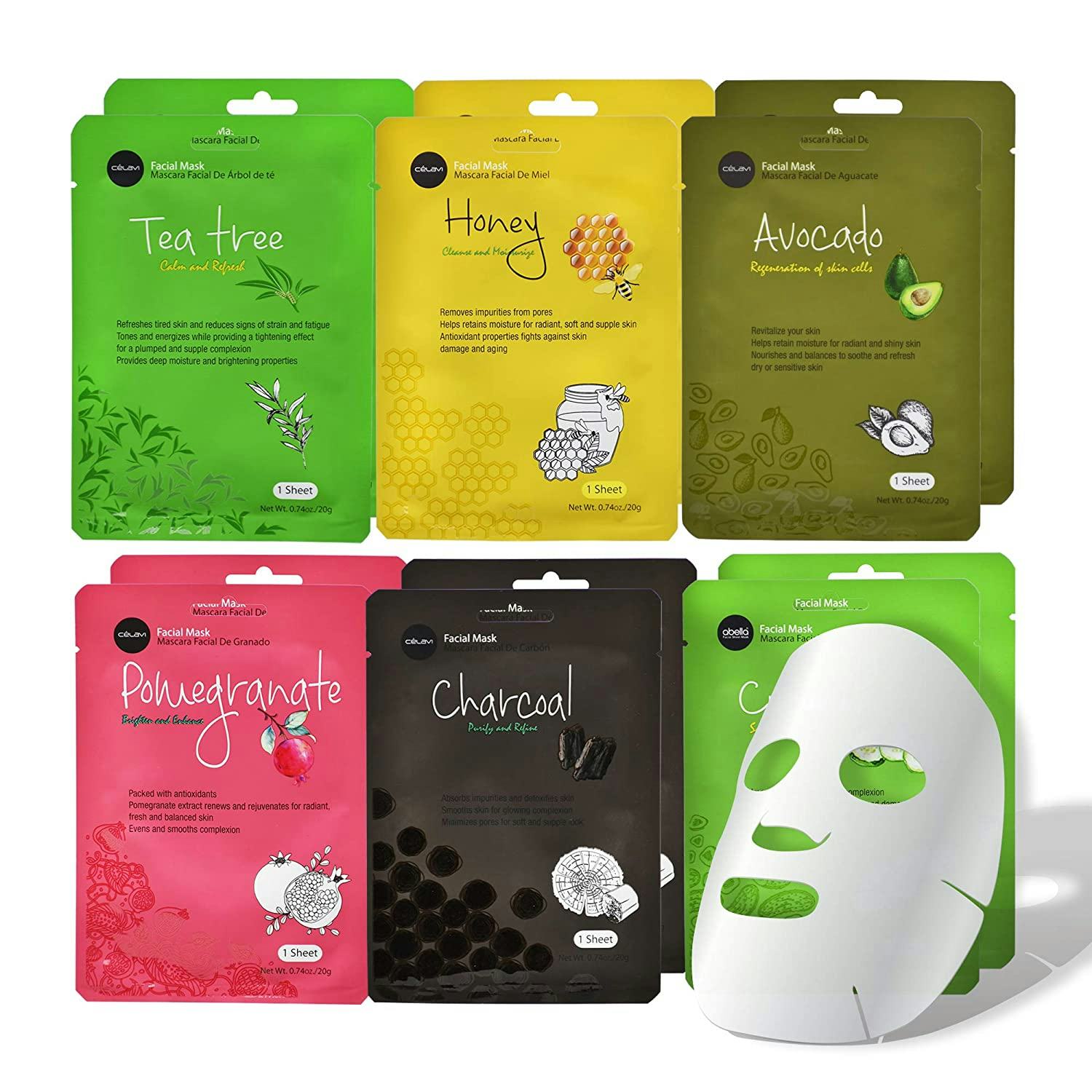 Celavi Essence Facial Face Mask