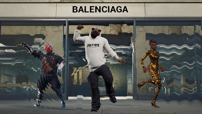 Balenciaga x Fortnite.