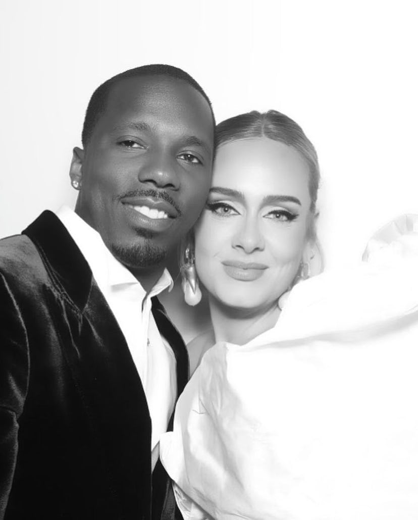 Adele and Rich Paul