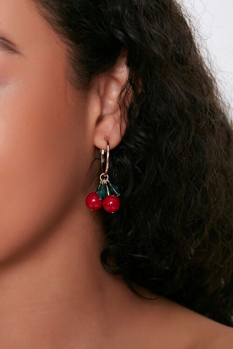 Cherry Earrings For Halloween Costume 