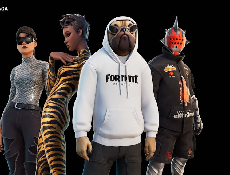 Balenciaga x Fortnite campaign