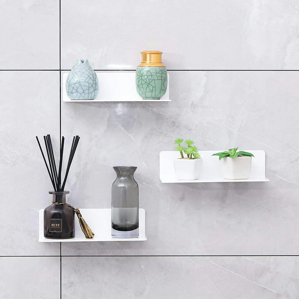 IEEK 9 Inch Acrylic Floating Shelves