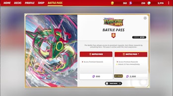 Pokémon TCG Live Battle Pass