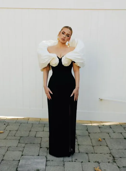 who designs adele's dresses For those asking about Adele's dress, she wore custom Jenny Packham for her last evening in Munich!