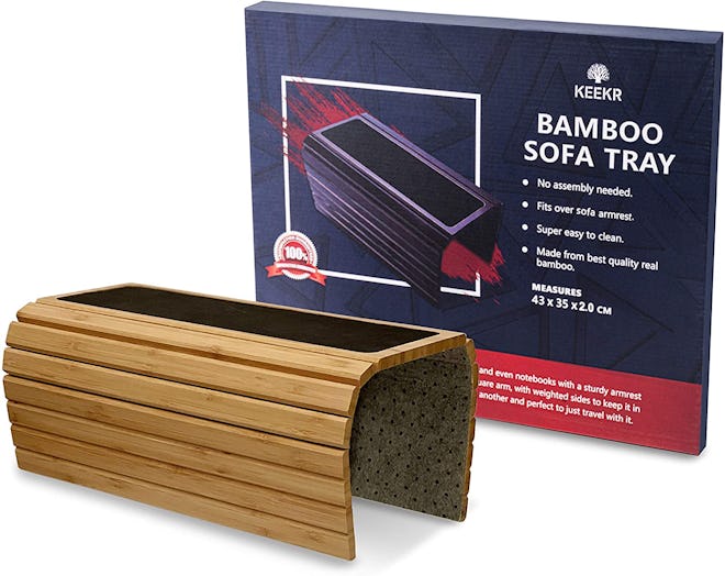 KEEKR Bamboo Couch Tray 