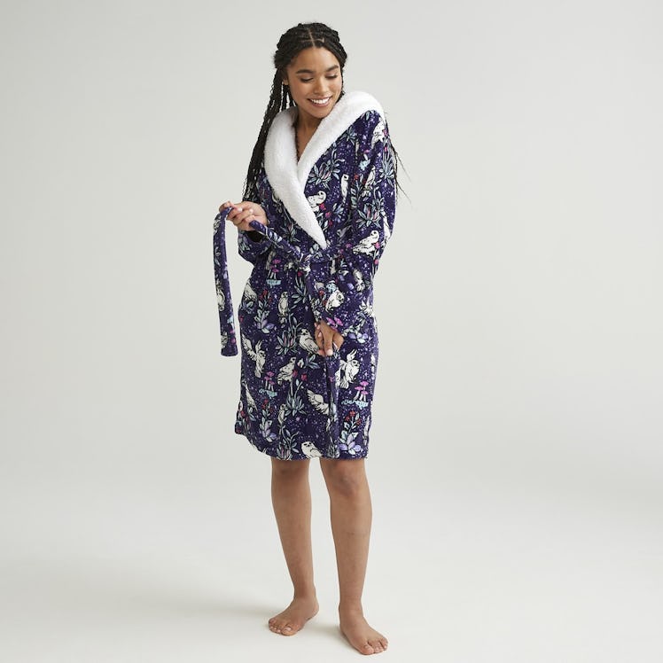 The Vera Bradley X 'Harry Potter' Collection features a Forbidden Forest robe. 