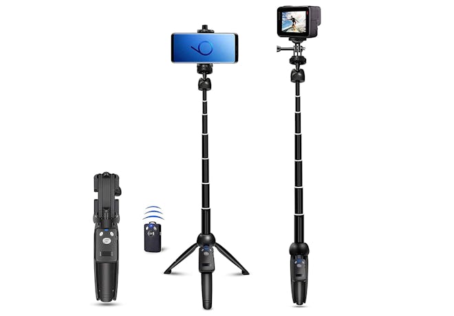 BZE Extendable Selfie Stick Tripod