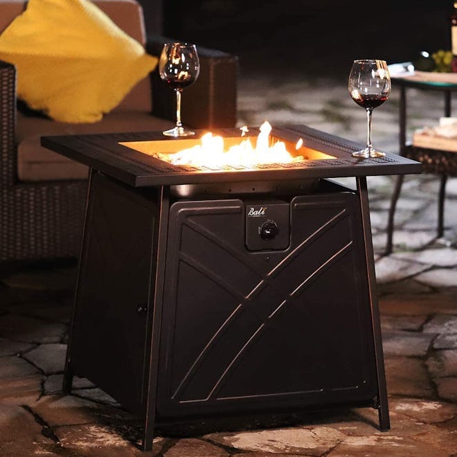 Bali Outdoors Gas Fire Pit Table