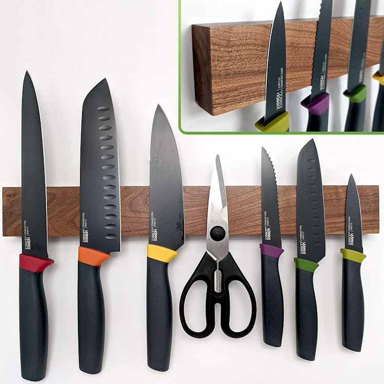 HMmagnets Magnetic Wood Utensil Holder