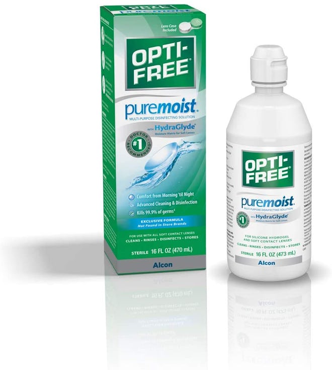 Opti-Free Puremoist Multi-Purpose Disinfecting Solution, 10 Oz. (2-Pack)