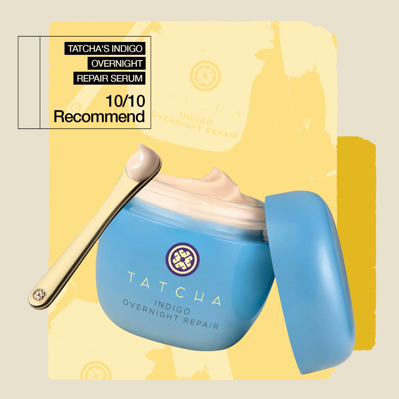 My honest review of Tatcha&rsquo;s Indigo Overnight Repair Serum.