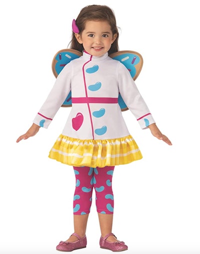 One TV Halloween costume choice for girls is this Butterbean's Cafe costume.