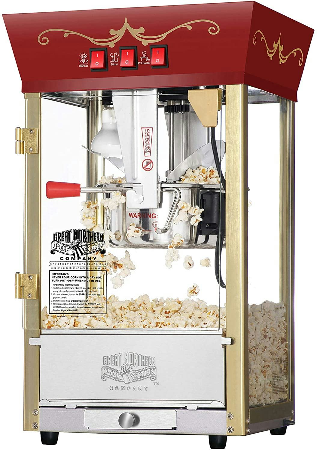 The 4 Best Popcorn Machines For Home Theaters In 2022   512928f7 Cc0a 46bc 9c4a 21b9adb36cfa Great Northern Matinee Popcorn Machine 