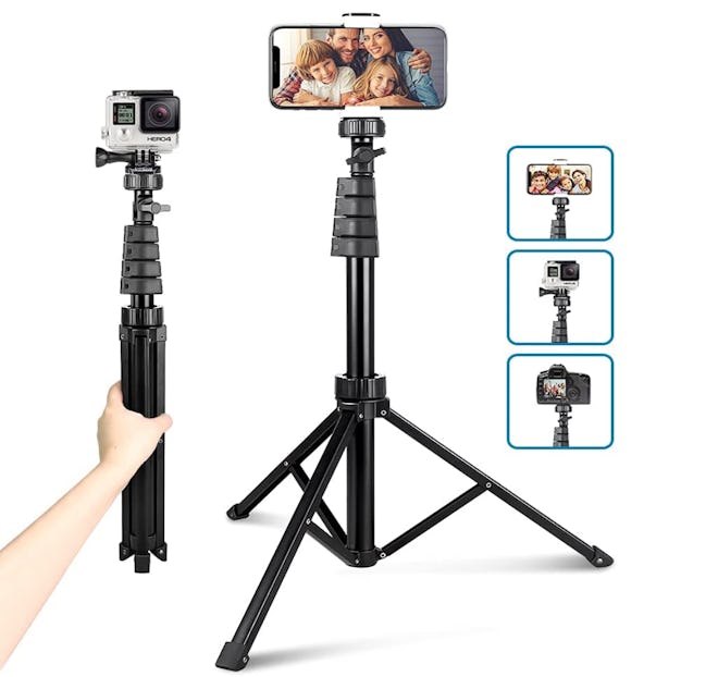Aureday 62-Inch Phone Tripod Accessory