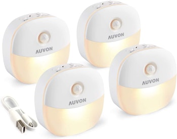 AUVON Motion Sensor Night Lights (4 Pack)