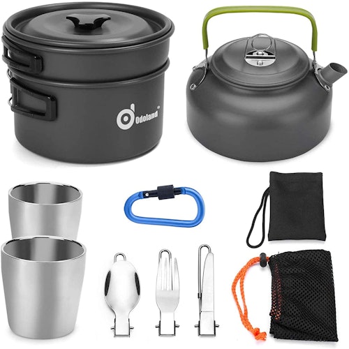 Odoland Camping Cookware (10 Pieces)