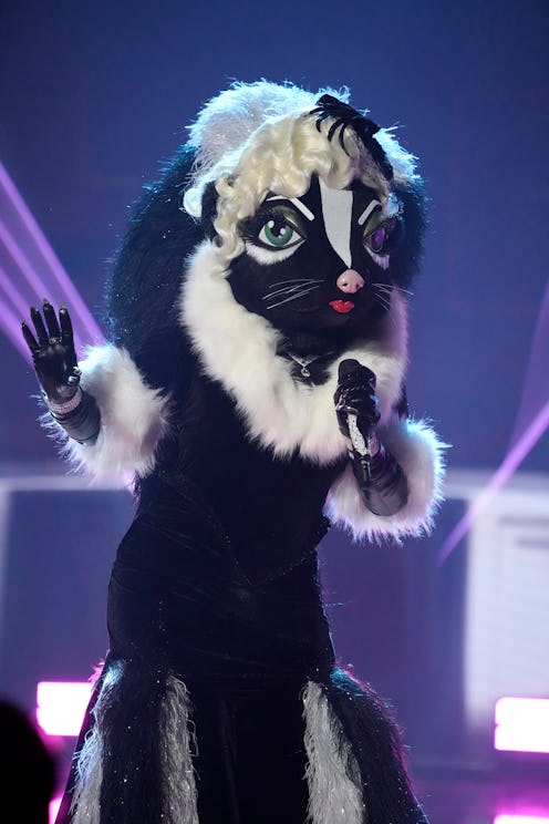 Skunk performs on 'Masked Singer' Season 6.