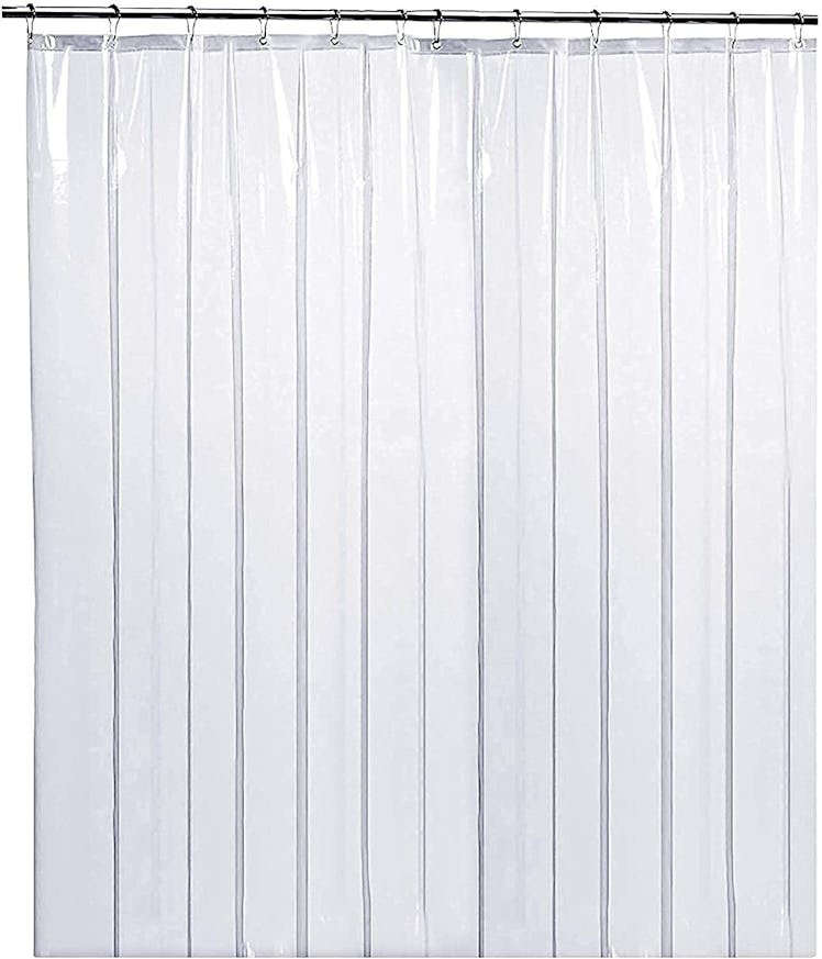 LiBa Soap Scum-Resistant Shower Curtain Liner