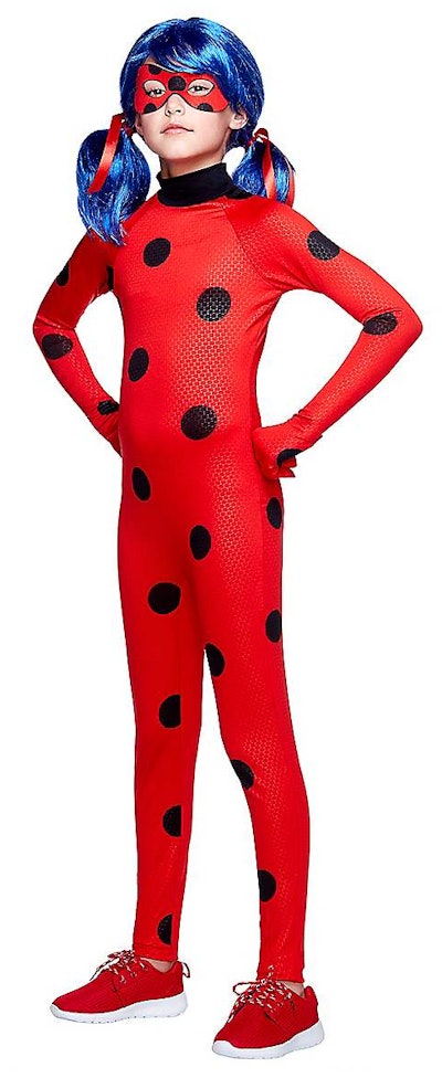 This girls ladybug costume is a TV Halloween costume from Miraculous: Tales of Ladybug & Cat Noir.