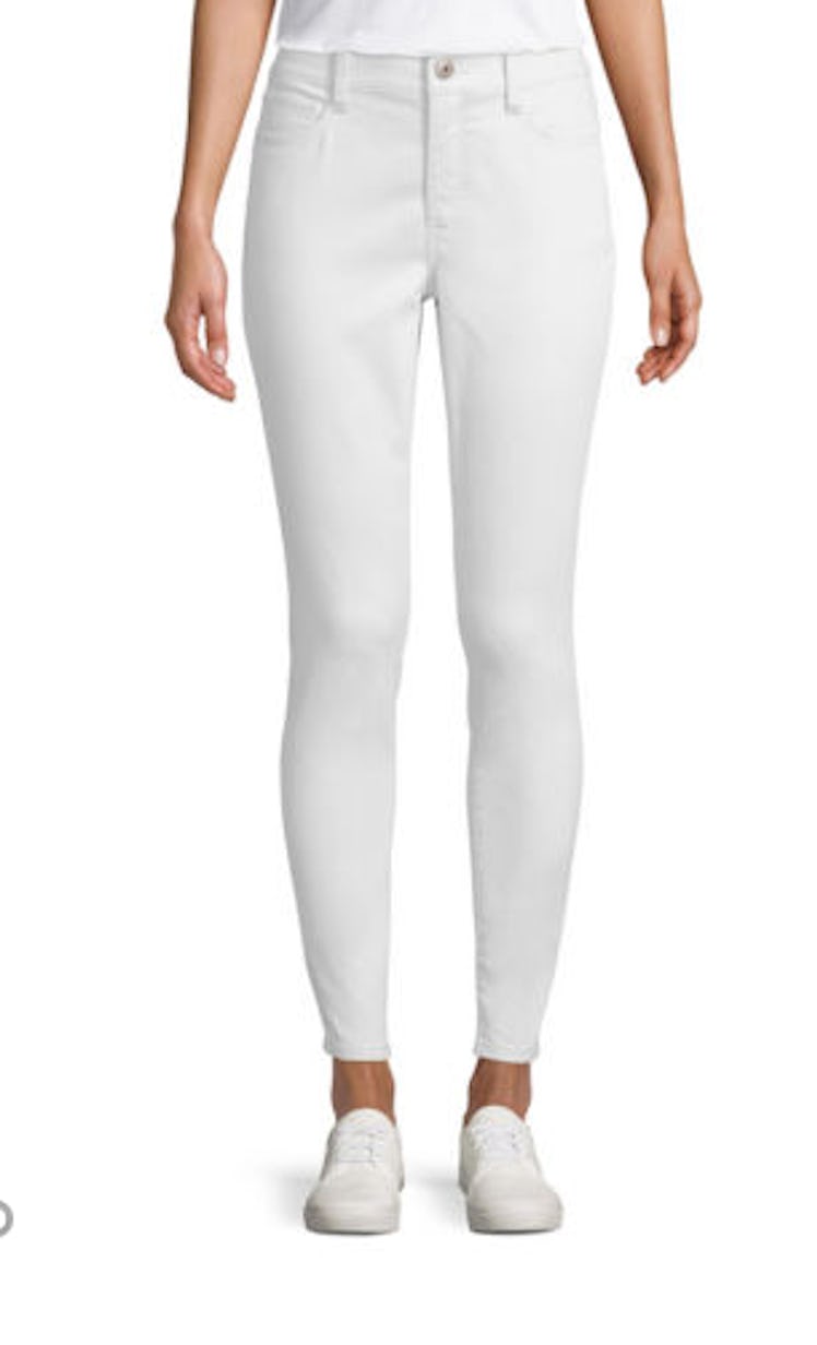 St. John's Bay Womens Mid Rise Skinny Fit Jean