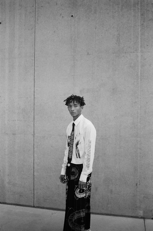 Jaden Smith wearing pieces from a sustainable luxury line - MSFTS
