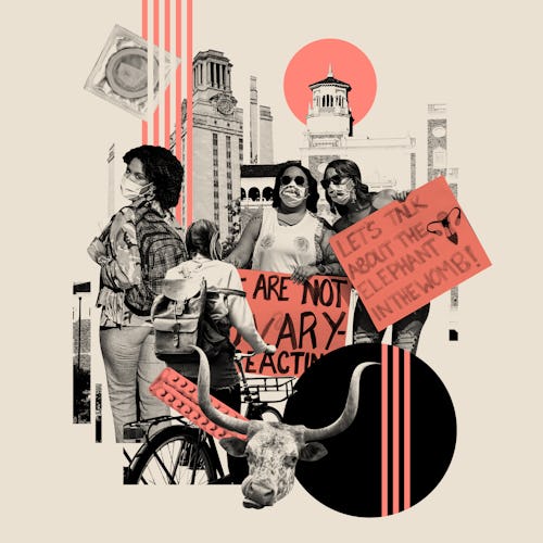 Reproductive rights protest in Texas