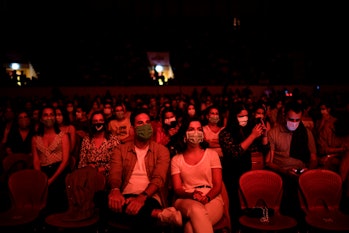 masks, indoors