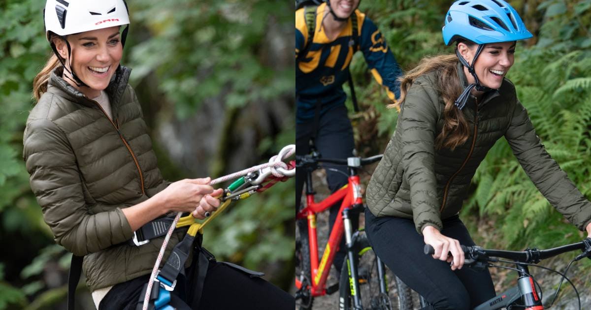 Kate Middleton Enjoyed Being an Extreme Sports Princess Today