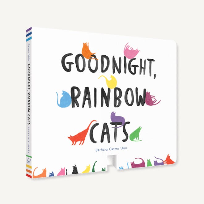 'Goodnight Rainbow Cats' written and illustrated by Bàrbara Castro Urío