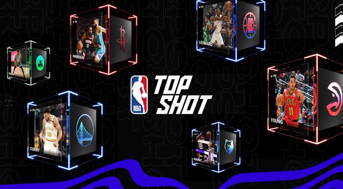 An NBA Top Shot press photo 