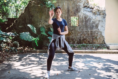 An expert explains the differences between tai chi vs. qi gong and how both practices benefit your e...