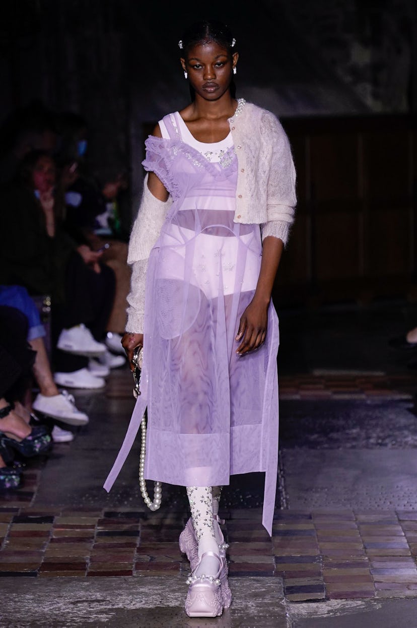 The best London Fashion Week 2021 shows in photos, from Victoria Beckham to Harris Reed.