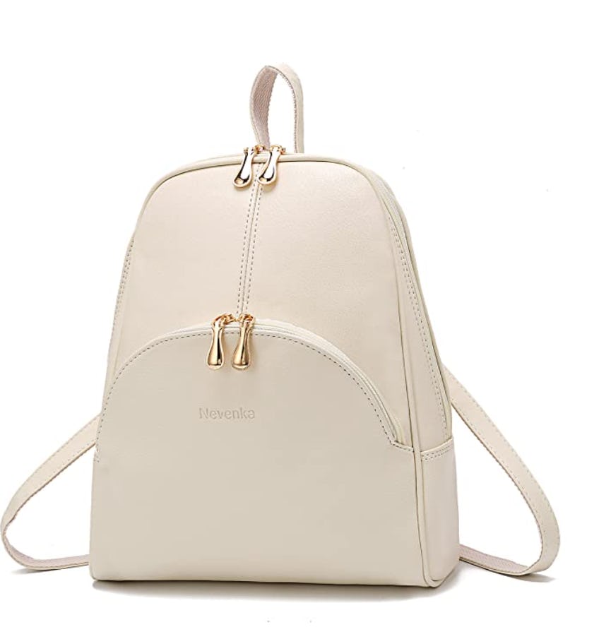 Nevenka Faux Leather Backpack