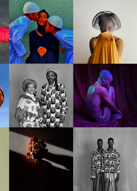 A collage of photos by Quil Lemons, Djeneba Aduayom, Brad Ogbonna, Isaac West, and Arielle Bobb-Will...